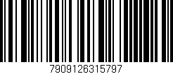 Código de barras (EAN, GTIN, SKU, ISBN): '7909126315797'