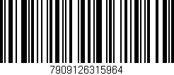 Código de barras (EAN, GTIN, SKU, ISBN): '7909126315964'