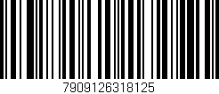 Código de barras (EAN, GTIN, SKU, ISBN): '7909126318125'