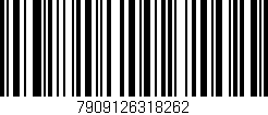 Código de barras (EAN, GTIN, SKU, ISBN): '7909126318262'