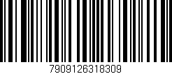 Código de barras (EAN, GTIN, SKU, ISBN): '7909126318309'