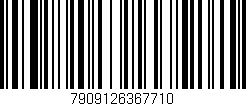 Código de barras (EAN, GTIN, SKU, ISBN): '7909126367710'