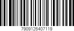 Código de barras (EAN, GTIN, SKU, ISBN): '7909126407119'