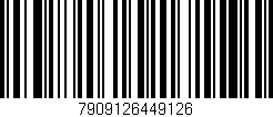 Código de barras (EAN, GTIN, SKU, ISBN): '7909126449126'