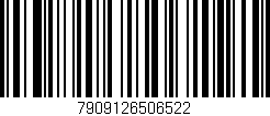 Código de barras (EAN, GTIN, SKU, ISBN): '7909126506522'