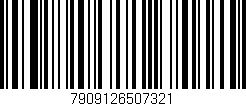 Código de barras (EAN, GTIN, SKU, ISBN): '7909126507321'