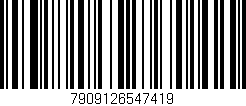 Código de barras (EAN, GTIN, SKU, ISBN): '7909126547419'