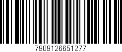 Código de barras (EAN, GTIN, SKU, ISBN): '7909126651277'
