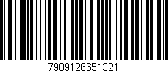 Código de barras (EAN, GTIN, SKU, ISBN): '7909126651321'