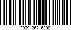 Código de barras (EAN, GTIN, SKU, ISBN): '7909126716990'