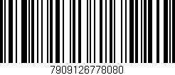 Código de barras (EAN, GTIN, SKU, ISBN): '7909126778080'