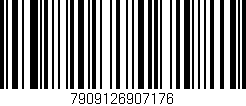 Código de barras (EAN, GTIN, SKU, ISBN): '7909126907176'