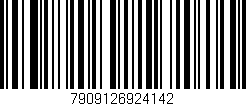 Código de barras (EAN, GTIN, SKU, ISBN): '7909126924142'