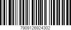 Código de barras (EAN, GTIN, SKU, ISBN): '7909126924302'