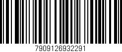 Código de barras (EAN, GTIN, SKU, ISBN): '7909126932291'