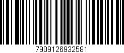 Código de barras (EAN, GTIN, SKU, ISBN): '7909126932581'
