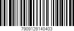 Código de barras (EAN, GTIN, SKU, ISBN): '7909128140403'