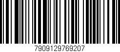 Código de barras (EAN, GTIN, SKU, ISBN): '7909129769207'
