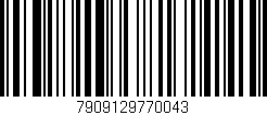 Código de barras (EAN, GTIN, SKU, ISBN): '7909129770043'