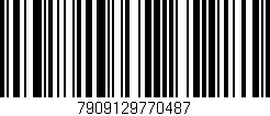 Código de barras (EAN, GTIN, SKU, ISBN): '7909129770487'