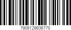 Código de barras (EAN, GTIN, SKU, ISBN): '7909129836770'