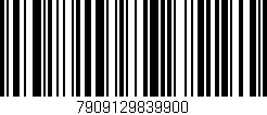 Código de barras (EAN, GTIN, SKU, ISBN): '7909129839900'