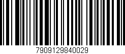 Código de barras (EAN, GTIN, SKU, ISBN): '7909129840029'