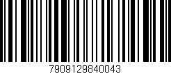 Código de barras (EAN, GTIN, SKU, ISBN): '7909129840043'