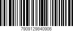 Código de barras (EAN, GTIN, SKU, ISBN): '7909129840906'