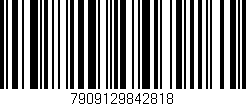 Código de barras (EAN, GTIN, SKU, ISBN): '7909129842818'