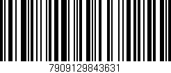 Código de barras (EAN, GTIN, SKU, ISBN): '7909129843631'