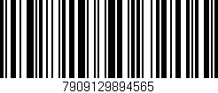 Código de barras (EAN, GTIN, SKU, ISBN): '7909129894565'