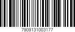 Código de barras (EAN, GTIN, SKU, ISBN): '7909131003177'