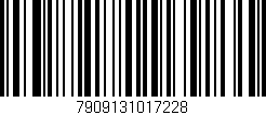 Código de barras (EAN, GTIN, SKU, ISBN): '7909131017228'