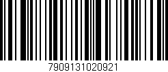 Código de barras (EAN, GTIN, SKU, ISBN): '7909131020921'