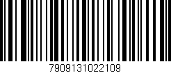 Código de barras (EAN, GTIN, SKU, ISBN): '7909131022109'