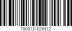 Código de barras (EAN, GTIN, SKU, ISBN): '7909131024912'