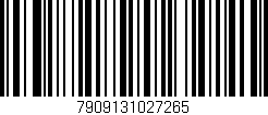 Código de barras (EAN, GTIN, SKU, ISBN): '7909131027265'