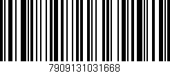 Código de barras (EAN, GTIN, SKU, ISBN): '7909131031668'