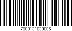 Código de barras (EAN, GTIN, SKU, ISBN): '7909131033006'