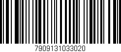 Código de barras (EAN, GTIN, SKU, ISBN): '7909131033020'