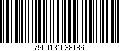Código de barras (EAN, GTIN, SKU, ISBN): '7909131038186'