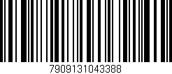 Código de barras (EAN, GTIN, SKU, ISBN): '7909131043388'