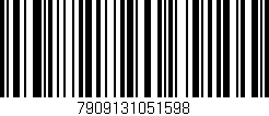 Código de barras (EAN, GTIN, SKU, ISBN): '7909131051598'