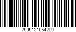 Código de barras (EAN, GTIN, SKU, ISBN): '7909131054209'