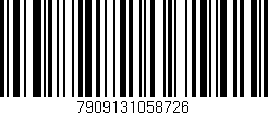 Código de barras (EAN, GTIN, SKU, ISBN): '7909131058726'