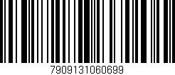 Código de barras (EAN, GTIN, SKU, ISBN): '7909131060699'