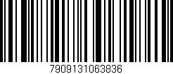 Código de barras (EAN, GTIN, SKU, ISBN): '7909131063836'