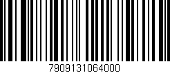 Código de barras (EAN, GTIN, SKU, ISBN): '7909131064000'