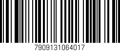 Código de barras (EAN, GTIN, SKU, ISBN): '7909131064017'
